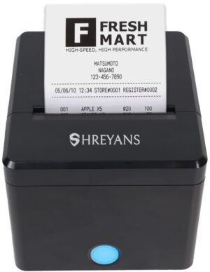 SHREYANS 80mm Thermal Billing Printer with Autocutter | Ultra Fast Speed with Compact