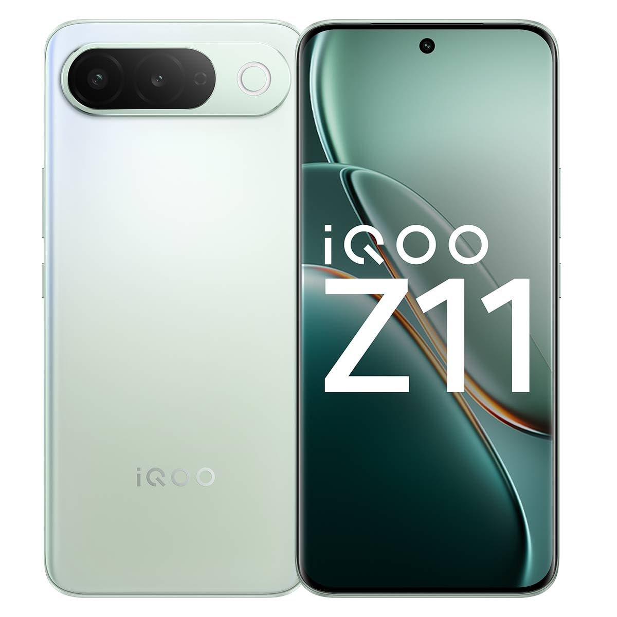 iQOO Z11 5G (Aurora Green, 8GB RAM, 256GB Storage)