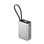 Stuffcool Giga Max Smallest 25000mAh 100W Power Bank, Built-in Type-C Cable