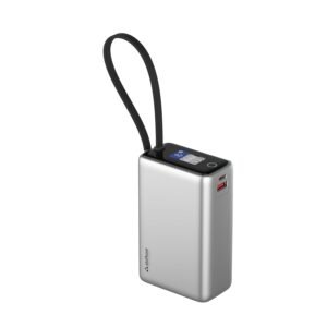 Stuffcool Giga Max Smallest 25000mAh 100W Power Bank, Built-in Type-C Cable
