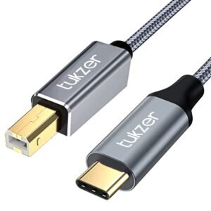 Tukzer High Speed USB Type C to USB B 2.0 Printer Cable
