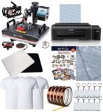 MY PRINT | Complete Setup Sublimation Printing | Heat Press Combo 5 in 1 | Printer L130