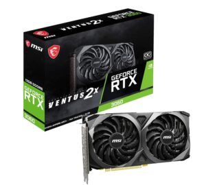 MSI GeForce RTX 3060 Ventus 2X 12G OC Graphic Card